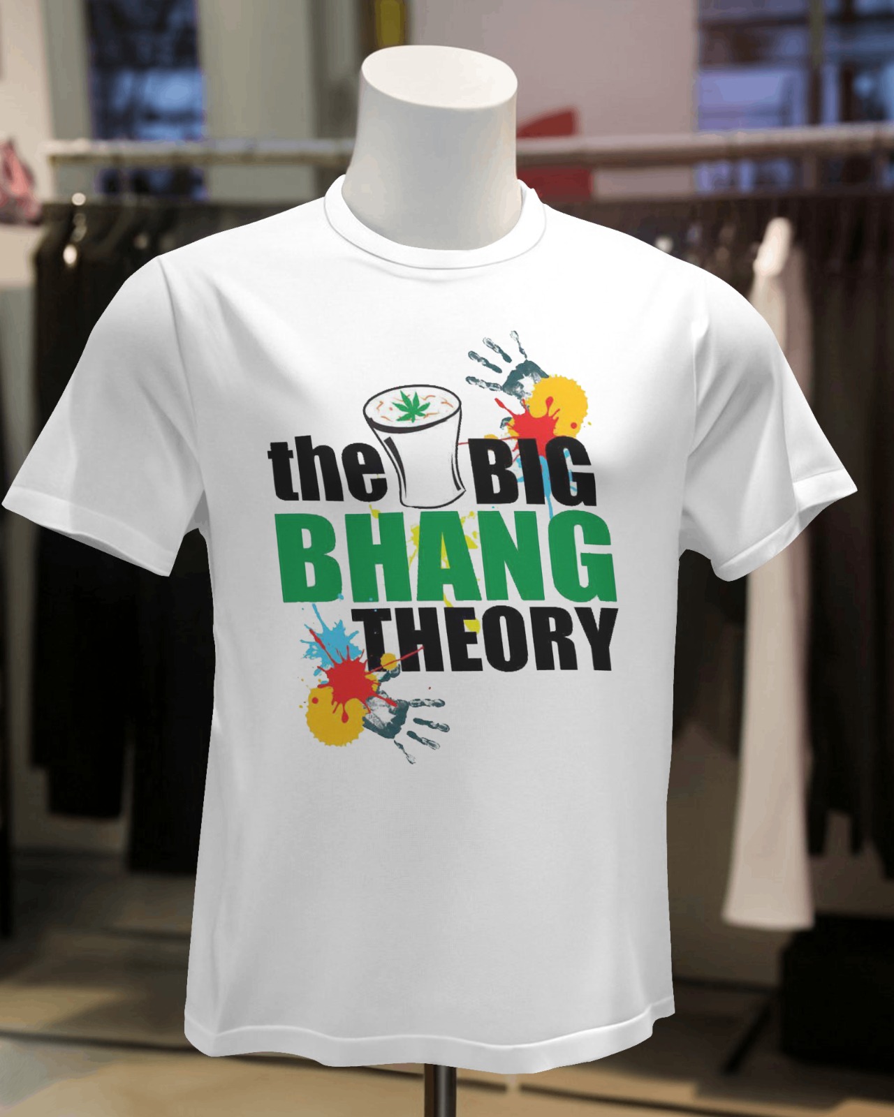 "The Big Bhang Theory" Holi T-Shirt